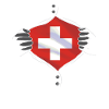 Switzerland flag proud