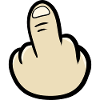 Middle finger