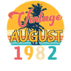 40e anniversaire août 1982