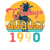 August 1990 Geschenkidee