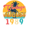 August 1989 Geschenkidee