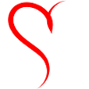 Half Red Heart