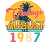 August 1987 Geschenkidee