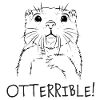 Otterrible - Illustration Otter