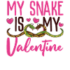Serpent Serpent Saint-Valentin Mon