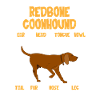 Anatomy of a Redbone Coonhound