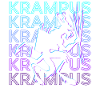Krampus Christmas Retro