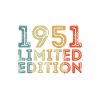 1951 Limited Edition Birthday