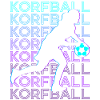 Korfball Player Retro