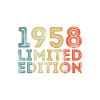 1958 Limited Edition Birthday