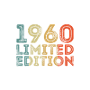 1960 Limited Edition Birthday