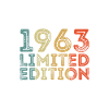 1963 Édition limitée Anniversaire