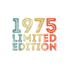 1975 Édition Limitée Anniversaire