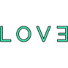 Love Logo Turquoise