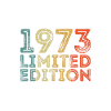 1973 Édition limitée Anniversaire