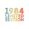 1984 Limited Edition Birthday