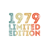 1979 Édition limitée Anniversaire