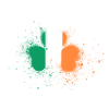 Ireland,Ireland,Clover,Graffiti,Painting