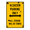Alsatian Parking Only