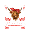 Vache bovine écossaise des Highlands