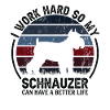 Travail acharné - Retro Schnauzer