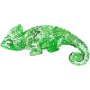 Chameleon in an unmistakable design