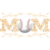 Leopard Baseball-Mutter Frauen Baseball-Mama