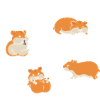 Eat Sleep Wheek Repeat Hamster