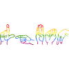 ASL LGBTQ Sign Language Pride