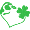 Pingouin Cloverleaf Coeur Trèfle