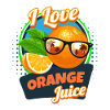 I Love Orange Juice Juice Fruit