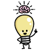 Light Bulb Idea Brains Creative Genius Creativity