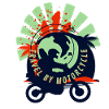 Design "TRAVEL BY MOTORCYCLE"