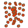 Lustiges Tomaten-Outfit