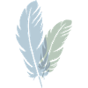 Two feathers