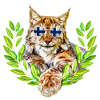 Finland lynx smiling cool