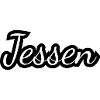 Jessen - Textdesign mit Stadtnamen