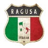Raguse Italie Armoiries Drapeaux Design
