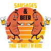 Saucisses et bière