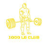 1000 Pounds Club Muscle Strong Men Gym Workout