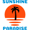 Soleil, paradis (Demi-soleil, Palmier)