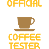 Official coffee tester