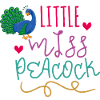 LIttle miss peacock