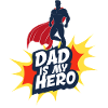 Dad is my hero