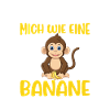 Affen Bananen Sarkasmus Arbeit