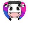 Bisexual Cow Gift