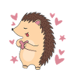 Hedgie Hedgehog Dad Hedgehog