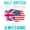 Moitié britannique moitié américain