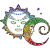 Rainbow Moon Sun