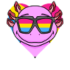 Pansexual Axolotl Gift